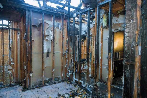 Professional Soot Cleanup technician working in Robins AFB, GA